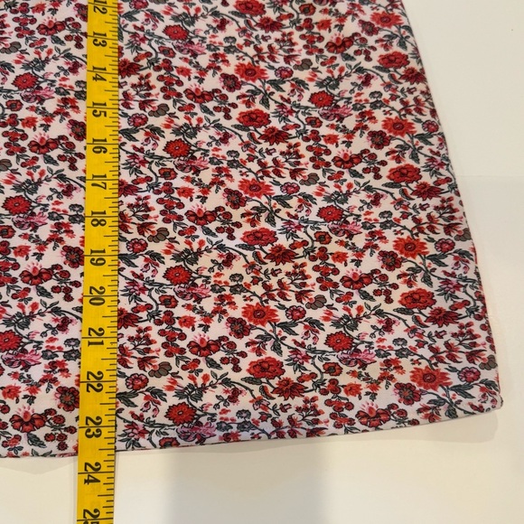 NWT Abercrombie & Fitch Twist-Front Cutout Mini Floral Dress Size Medium - Picture 16 of 16